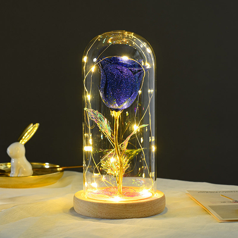 Eternal Rose LED Light in Glass – Perfect Gift for Her