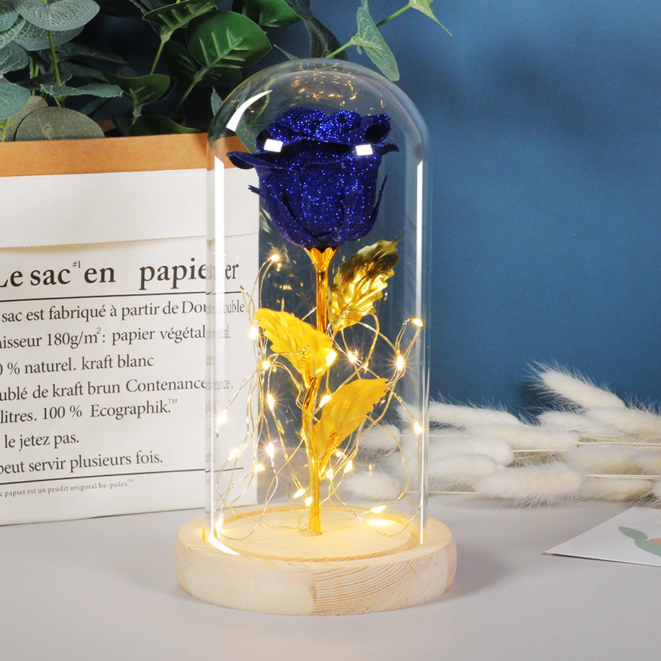 Eternal Rose LED Light in Glass – Perfect Gift for Her