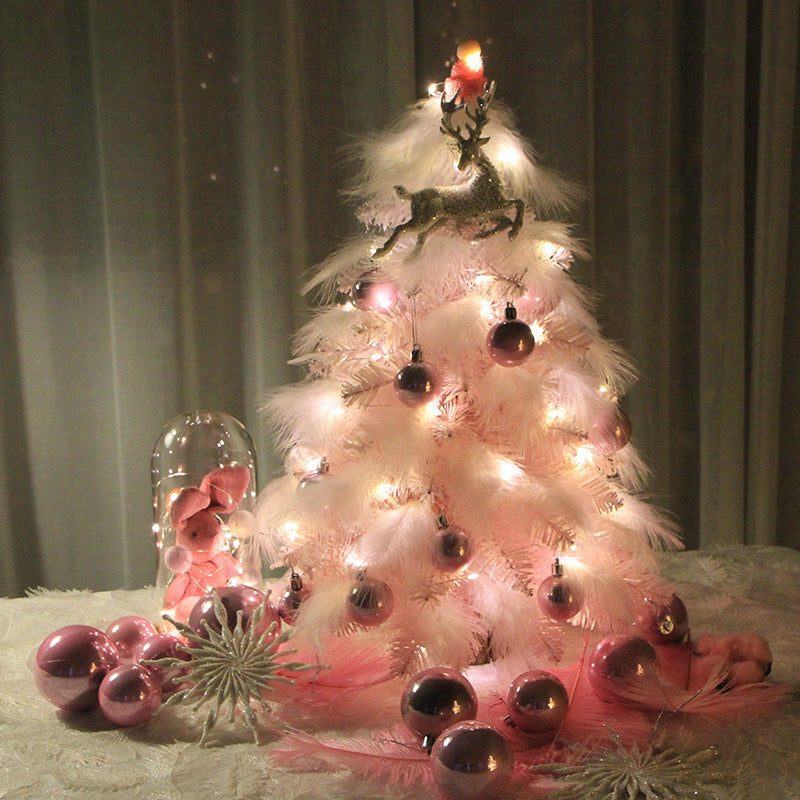 Mini Feather Christmas Tree Ornament