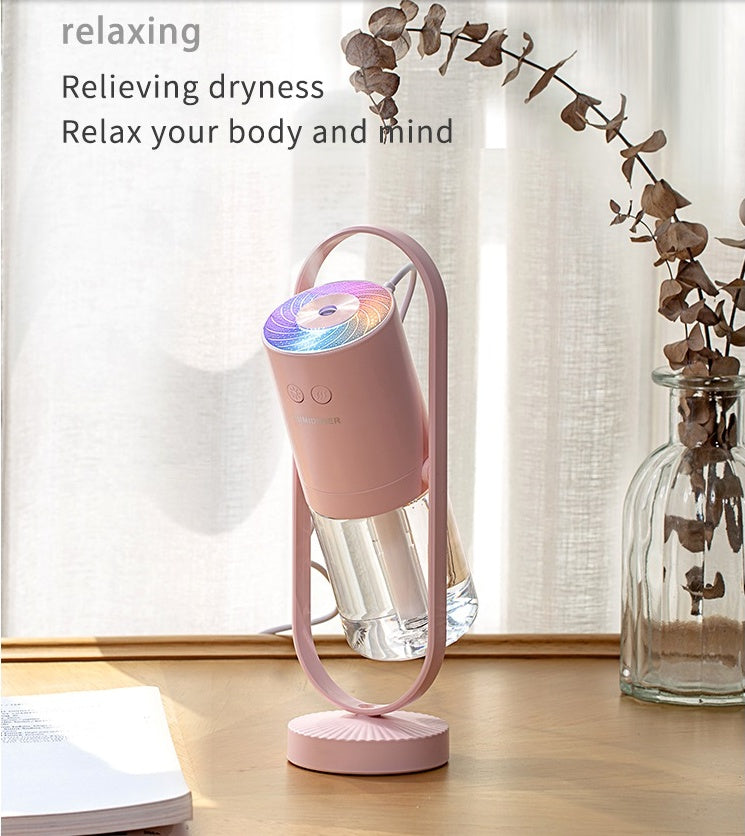 Magic Shadow USB Air Humidifier with Night Light & Mini Purifier