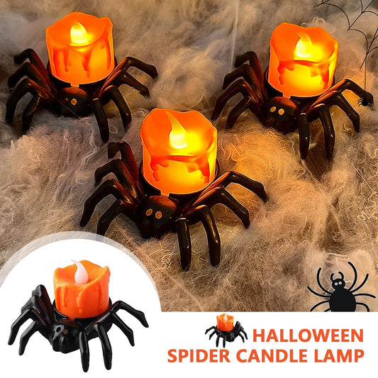 Halloween Spider Night Lights – Spooky Party Decor