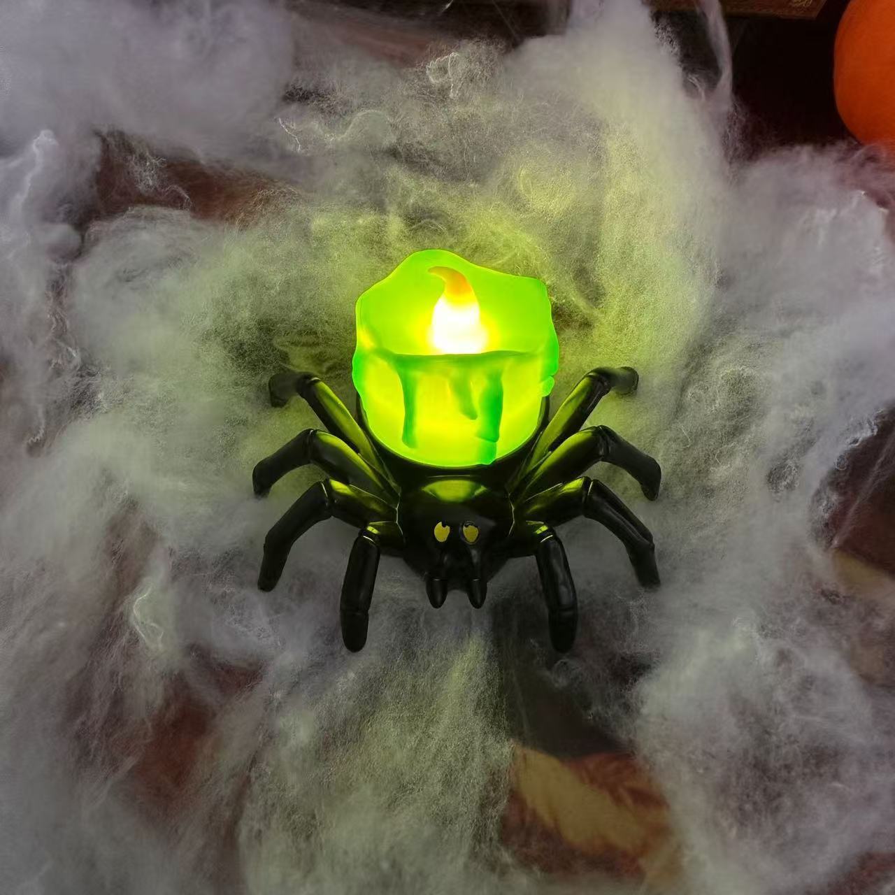 Halloween Spider Night Lights – Spooky Party Decor