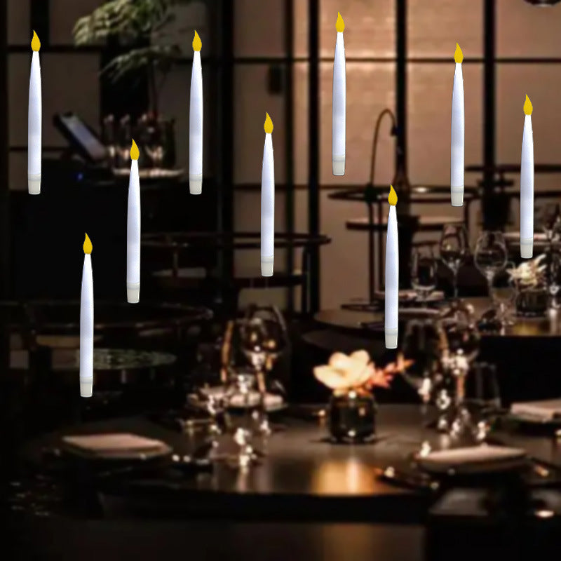 Floating Flameless Candles with Remote – Warm Flickering Light