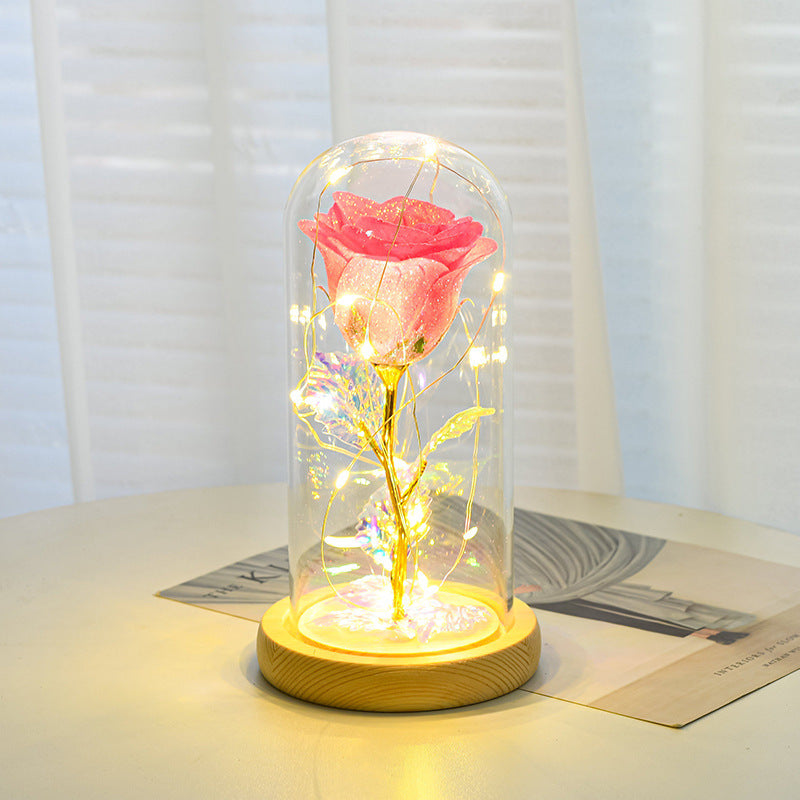 Eternal Rose LED Light in Glass – Perfect Gift for Her