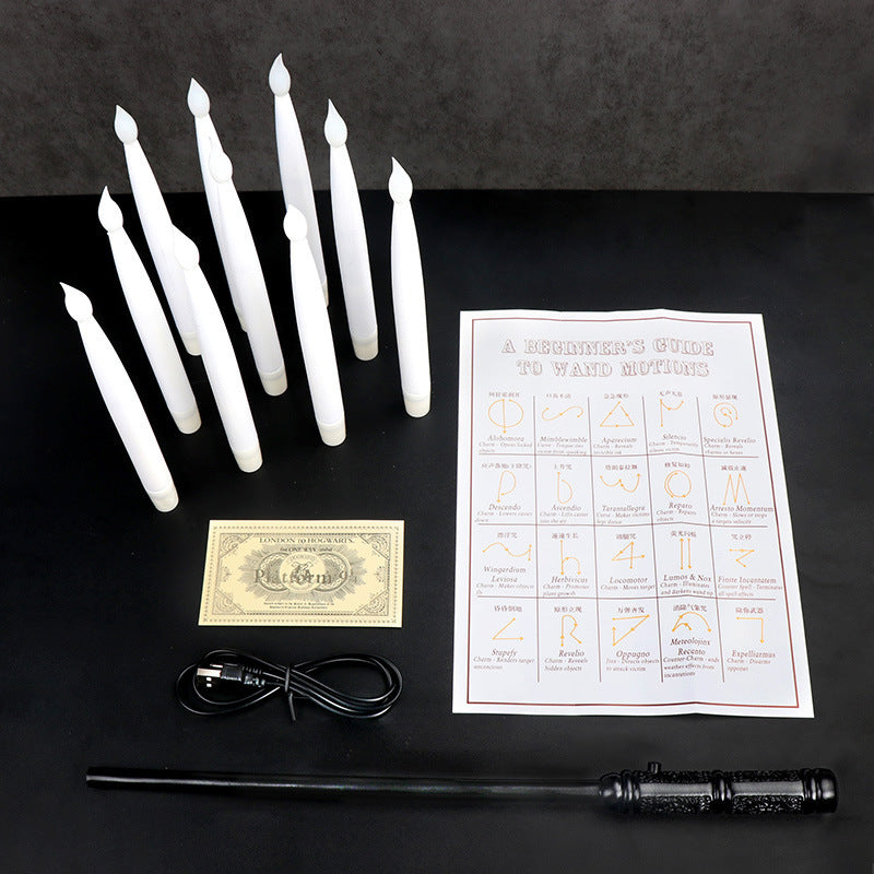 Floating Flameless Candles with Remote – Warm Flickering Light