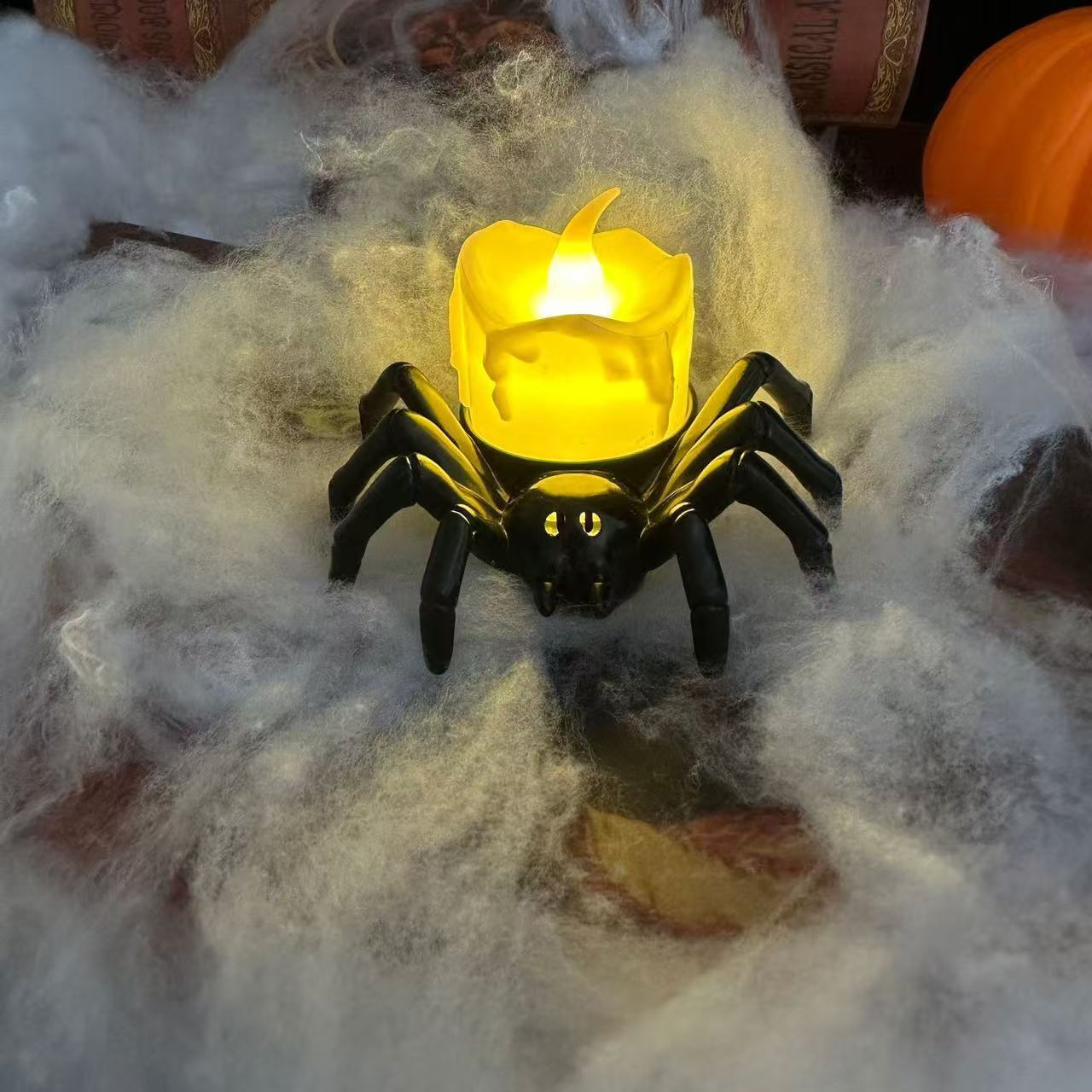 Halloween Spider Night Lights – Spooky Party Decor