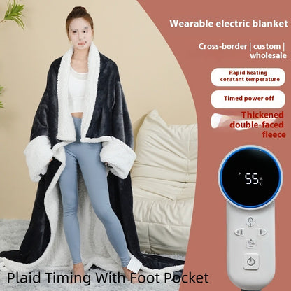 Wearable Electric Blanket Shawl Warming Blanket