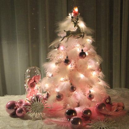 Mini Feather Christmas Tree Ornament