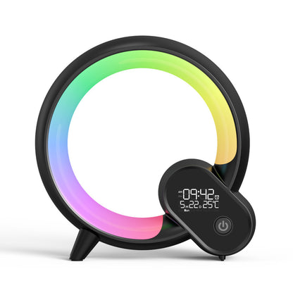 Creative Q Light Sunrise Alarm Clock with Bluetooth & Atmosphere Lamp