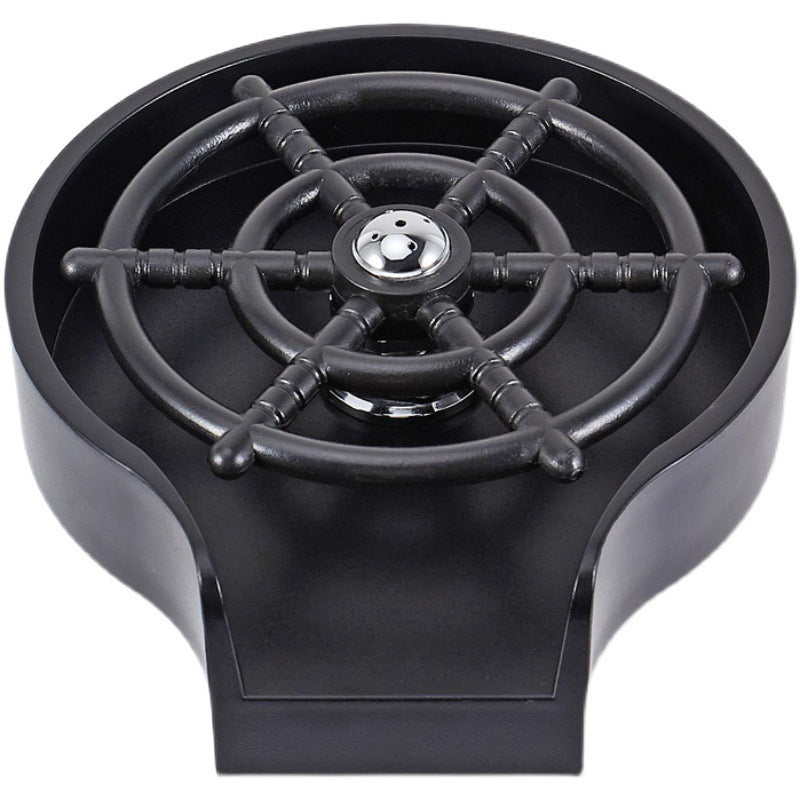 Bar Counter Cup Washer – High-Pressure Sink Spray Automatic Faucet for Coffee Pitcher & Kitchen Cup Cleaning