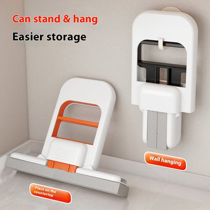 Handheld Mini Foldable Desktop Mop – Small Cotton Sponge Cleaning Tool for Kitchen, Bathroom, Glass & Car