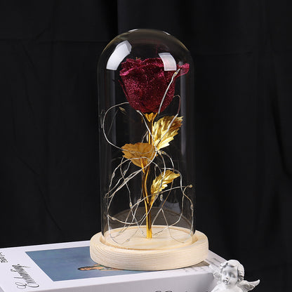 Eternal Rose LED Light in Glass – Perfect Gift for Her