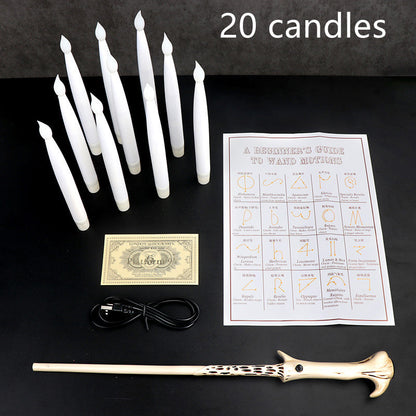 Floating Flameless Candles with Remote – Warm Flickering Light