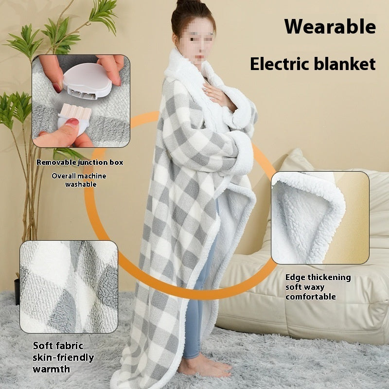 Wearable Electric Blanket Shawl Warming Blanket