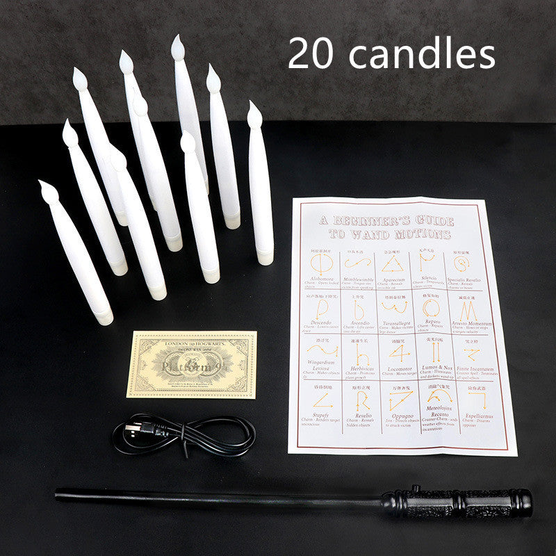 Floating Flameless Candles with Remote – Warm Flickering Light